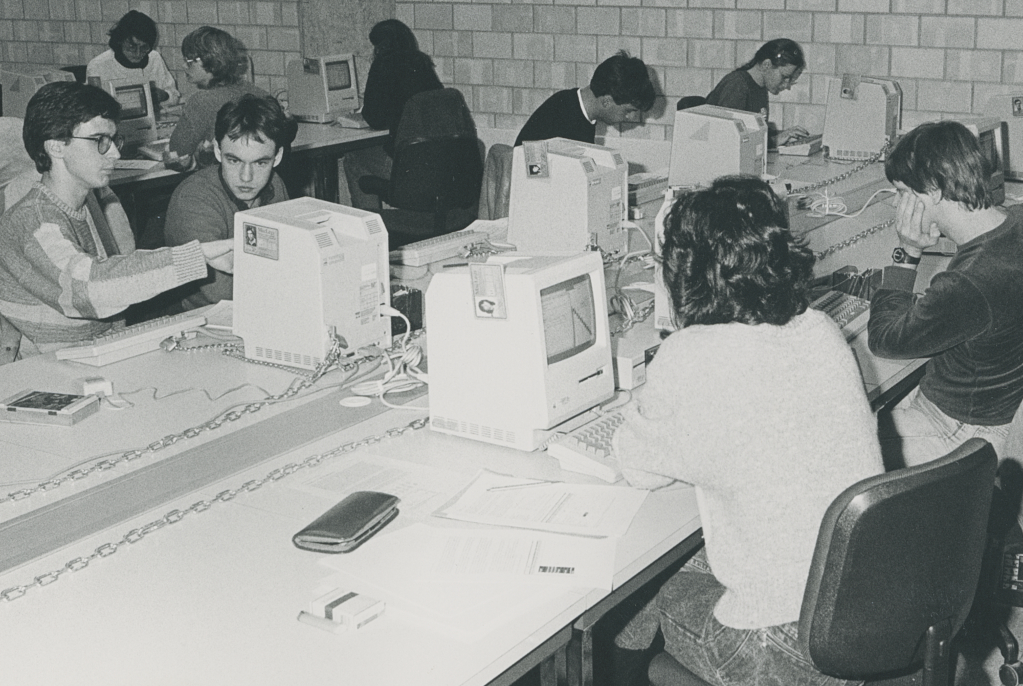 Informatik Grundausbildung auf Macintosh 512 K, 1987