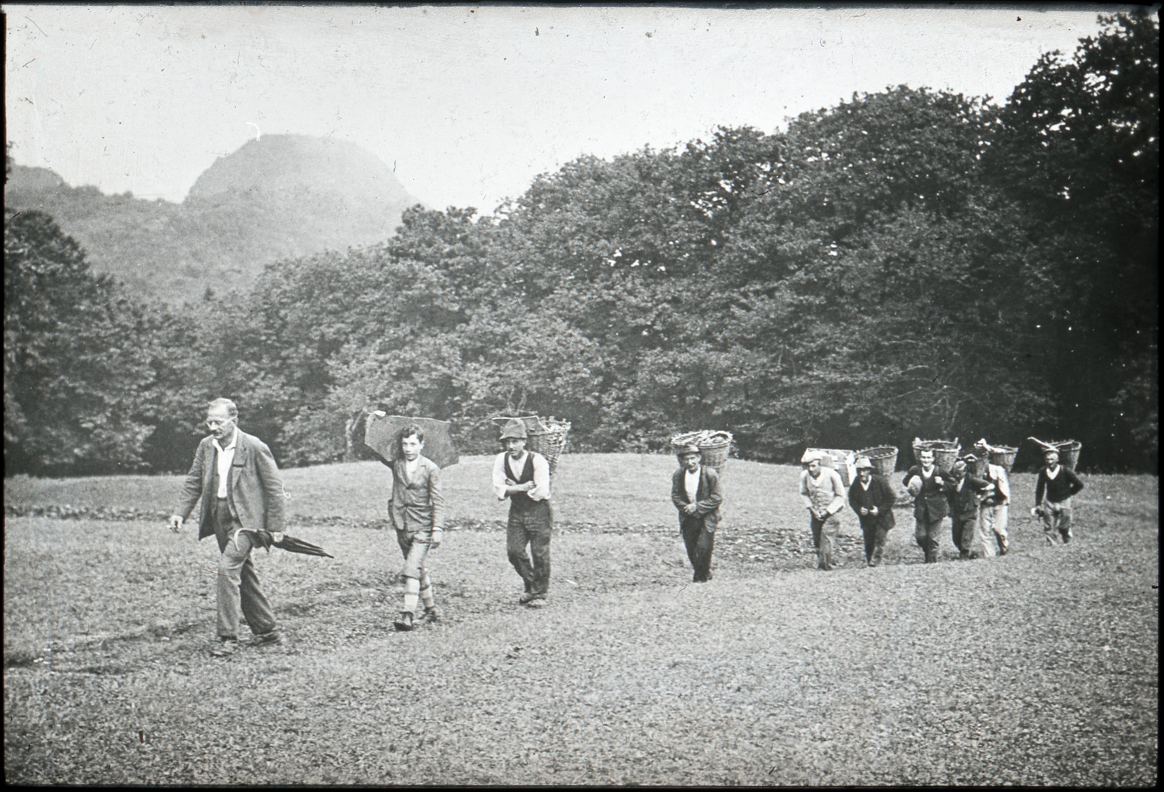 Unterwegs am Monte San Giorgio 1933